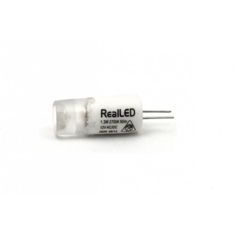 Realled G4 LED Stiftsockellampe mit Keramik 1,3 Watt