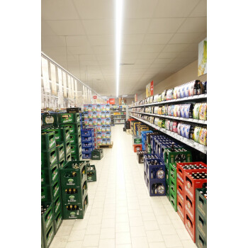 DOTLUX LED-Lichtbandsystem LINEAcompact 50W breitstrahlend 1452mm 4000K DALI dimmbar