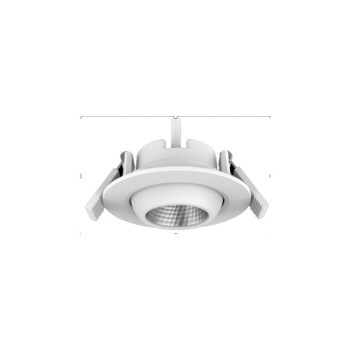 DOTLUX Einbaudownlight CIRCLEmini-AC 5W 3000K UGR<19