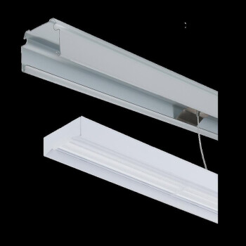 DOTLUX LED-Leuchteneinsatz LINEAlock 1437mm 25-75W 4000K dimmbar 1-10V 90*110°