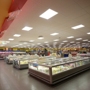 DOTLUX LED-Panel FLATugr 620x620mm 38W UGR<19 COLORselect
