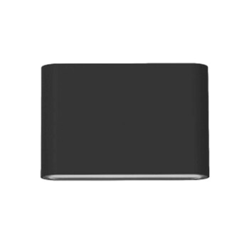 DOTLUX Wandleuchte FLASK 10W 3000K schwarz