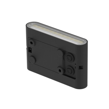 DOTLUX Wandleuchte FLASK 10W 3000K schwarz