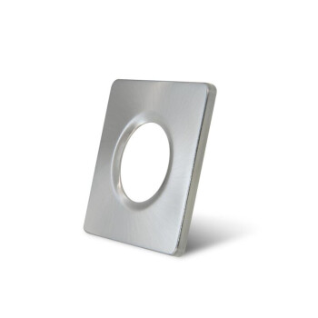 DOTLUX Zierring für MULTISCREW eckig Edelstahl...