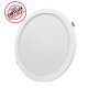 realLED Downlight LED Strahler UNISIZE | flexible Einbaugröße, Universalleuchte, Einbauöffnungen von 6-18cm, Wand- & Deckenanbau