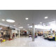 realLED Downlight LED Strahler UNISIZE | flexible Einbaugröße, Universalleuchte, Einbauöffnungen von 6-18cm, Wand- & Deckenanbau