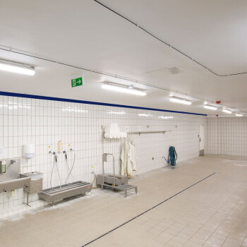 DOTLUX LED-Feuchtraumleuchte MISTRAL IP66 640mm max37W 4000K gefrostet