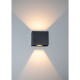 DOTLUX Wandleuchte BEAMO 10W 3000K anthrazit