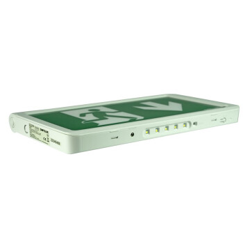 DOTLUX LED-Rettungsleuchte EXITflat mit Selbsttest 3W...