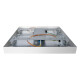 DOTLUX LED Aufbauleuchte PANELbig-ugr 295x1195mm 34W COLORselect mit 4poligem Stecker für HCL inkl. Netzteil