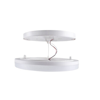 DOTLUX LED Aufbauleuchte SURFACEeco Ø220x51mm 17W 3000/4000/5700K COLORselect weiß
