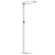 realLED LED Büro Stehleuchte Athena  80W 4000K dimmbar mit Sensor grau