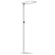 realLED LED Büro Stehleuchte Athena  80W 4000K dimmbar mit Sensor grau