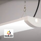 realLED LED Anbauleuchte Feuchtraumleuchte Lugh 26W/33W/40W/47W versch. Lichtfarben IP44 150cm