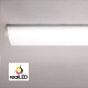 realLED LED Anbauleuchte Feuchtraumleuchte Lugh 26W/33W/40W/47W versch. Lichtfarben IP44 150cm