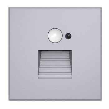 realLED Treppenleuchte EASY 1,5 W 3000K warmweiß weiß / schwarz / silber