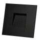 realLED Treppenleuchte EASY 1,5 W 3000K warmweiß weiß / schwarz / silber