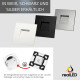 realLED Treppenleuchte EASY 1,5 W 3000K warmweiß weiß / schwarz / silber