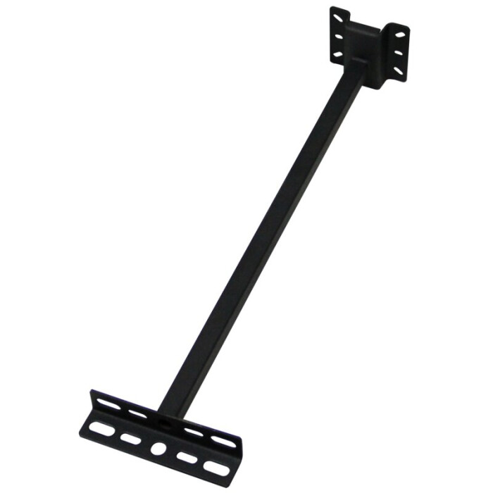 DOTLUX Ausleger Wandhalterung fr Baustrahler (10-50Watt) 50cm lang schwarz