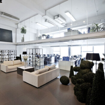 DOTLUX LED-Aufbauleuchte GRIDlong 1500x295mm POWERselect...