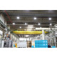 DOTLUX LED-Hallenstrahler LIGHTSHOWERevo-satin 135W 5000K gefrostete Abdeckung dimmbar DALI Made in Germany