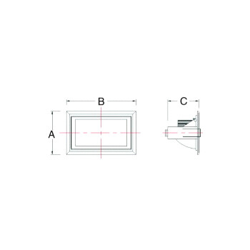 DOTLUX LED-Deckeneinbaustrahler FLEXA 38 W 5500K 120°, 60° schwenkbar Ra>92