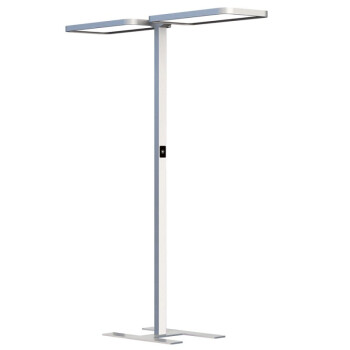 DOTLUX LED-Stehleuchte Doppelkopf STUDIObutlerduo 2x80W...