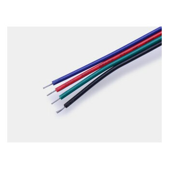 DOTLUX Kabel 1m 4x0.52 mm²  für LED-Streifen RGB
