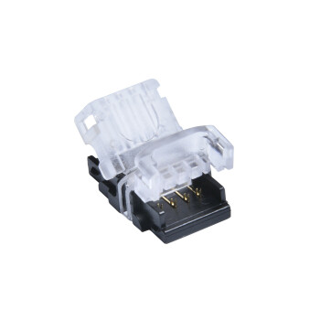 DOTLUX Klemmverbinder Streifen zu Kabel 4-polig für LED-Streifen 10mm RGB IP20 (Set 5 St.)