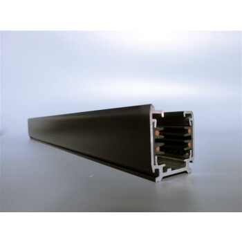 DOTLUX 3 Phasen-Stromschiene, 1 m, schwarz matt
