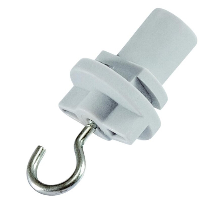 DOTLUX Befestigungshaken weiss fr 3 Phasen-Schiene max 10 kg