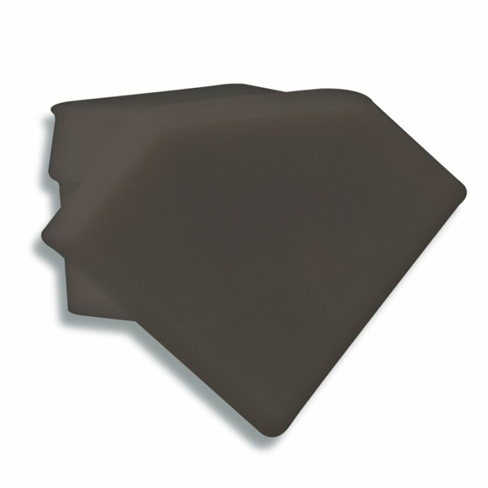 PVC-Endkappe für Profil/Abdeckung 8I schwarz