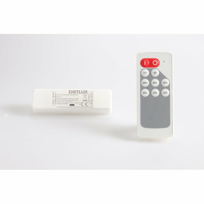 DOTLUX LED-Controller REMOTE max.384W für LED-Streifen einfarbig 1 Kanal1x16 A (12-24 V)