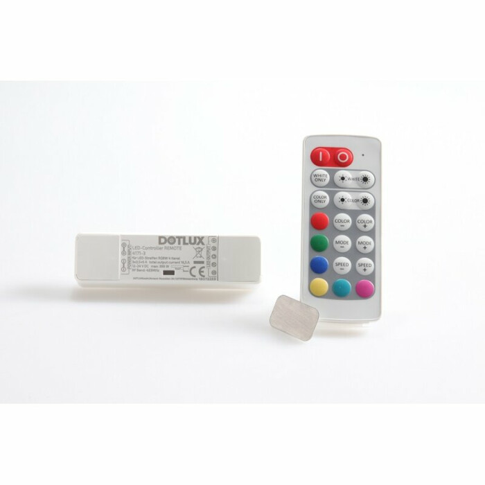DOTLUX LED-Controller REMOTE max. 396W für LED-Streifen RGBW 4 Kanal 3x3,5+6 A (12-24 V)