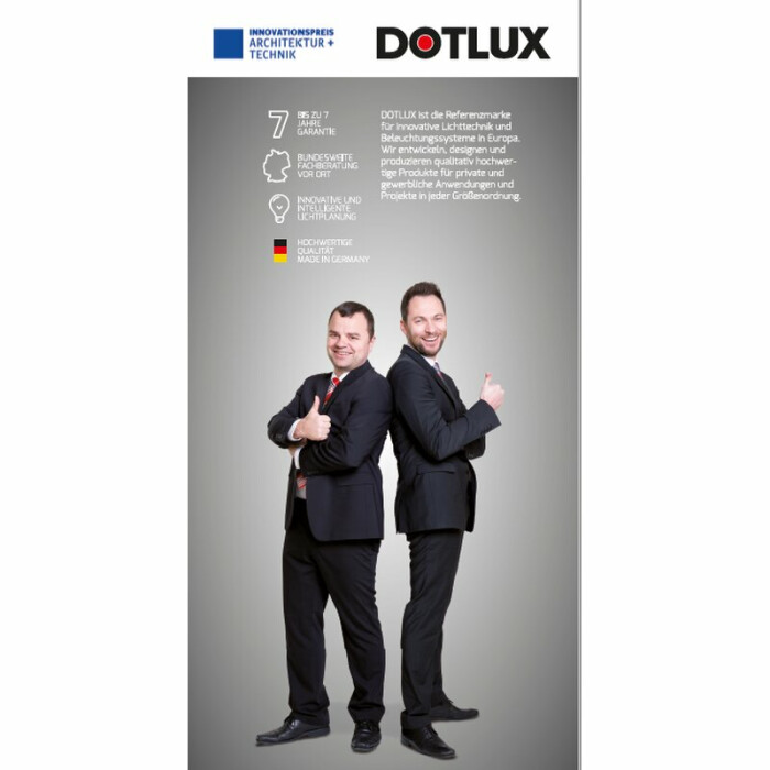DOTLUX Roll-up Geschäftsführer