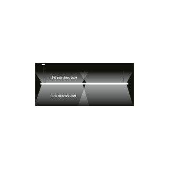 DOTLUX LED-Büroleuchte OFFICE 1200x300mm 54W...