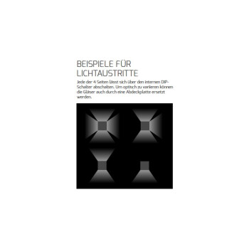 DOTLUX LED-Pollerleuchte WAY 55cm 7,5/15W 4000K