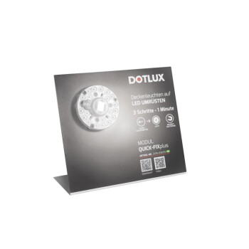 DOTLUX L-Aufsteller QUICK-FIXplus