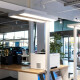 RealLED LED Büro Arbeitsplatz Standleuchte Officedesk 8000 Lumen 60W 4000K Weiß