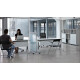Realled LED Officeflow Stehleuchte 80W  tageslichtabhängige Dimmung ideal fürs Büro